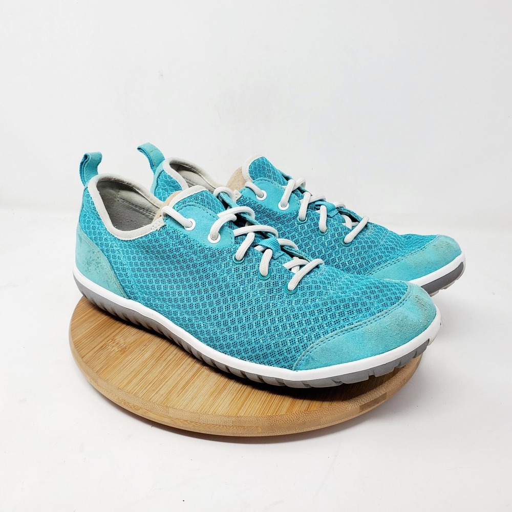 Clarks Shoes Womens 9 Ibeeck Blue Lightweight Lace Upโ Minimalist Barefoot Shoes
